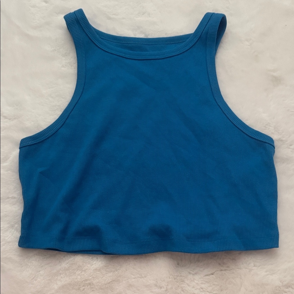Wild Fable Blue Women's Crop Top